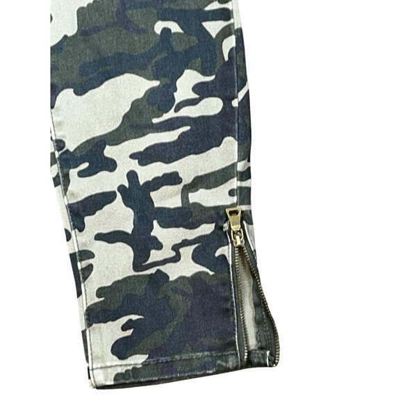 (5 for $25) Forever 21 Skinny Ankle Camo Pants Zipper Pockets + Ankle Size 27 - Picture 6 of 6